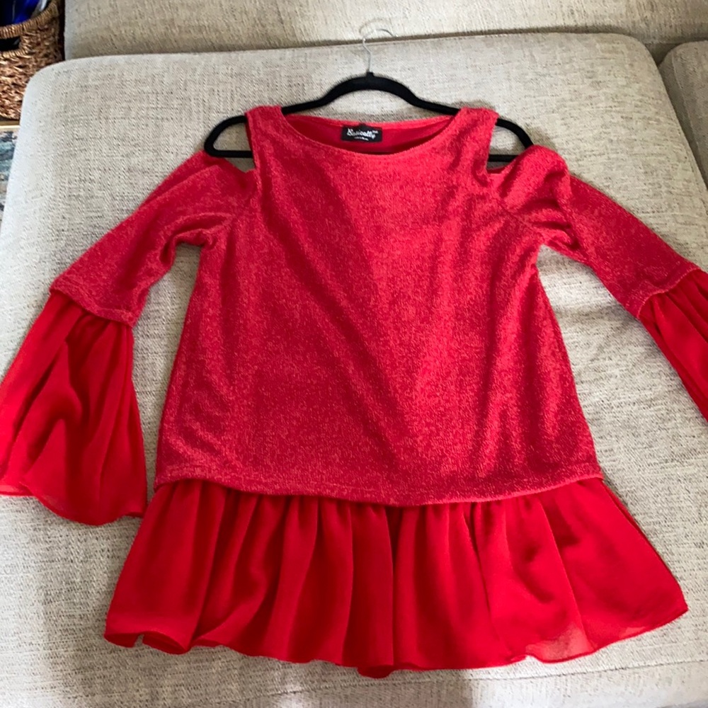 Beautiful red sweater